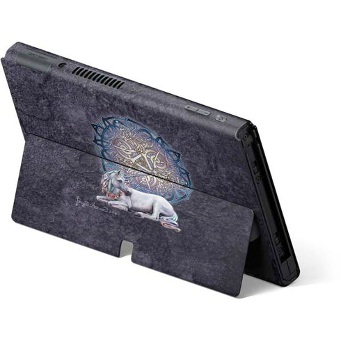 Brigid Ashwood Celtic Unicorn Nintendo Switch OLED (2021) Skin